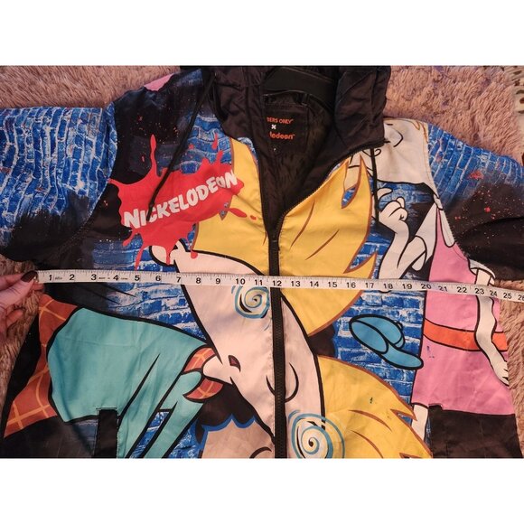Members Only Nickelodeon Hey Arnold Mens Jacket Large - Picture 4 of 7